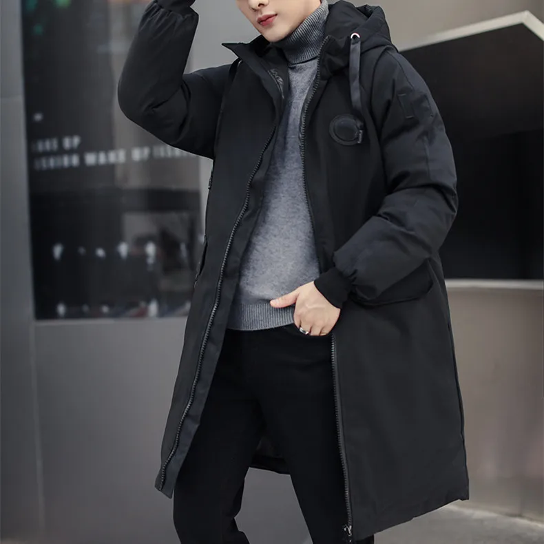

Long Parkas Winter Jacket Men 2022 New Warm Windproof Casual Outerwear Cotton Coat Big Pockets High Quality Parkas Men