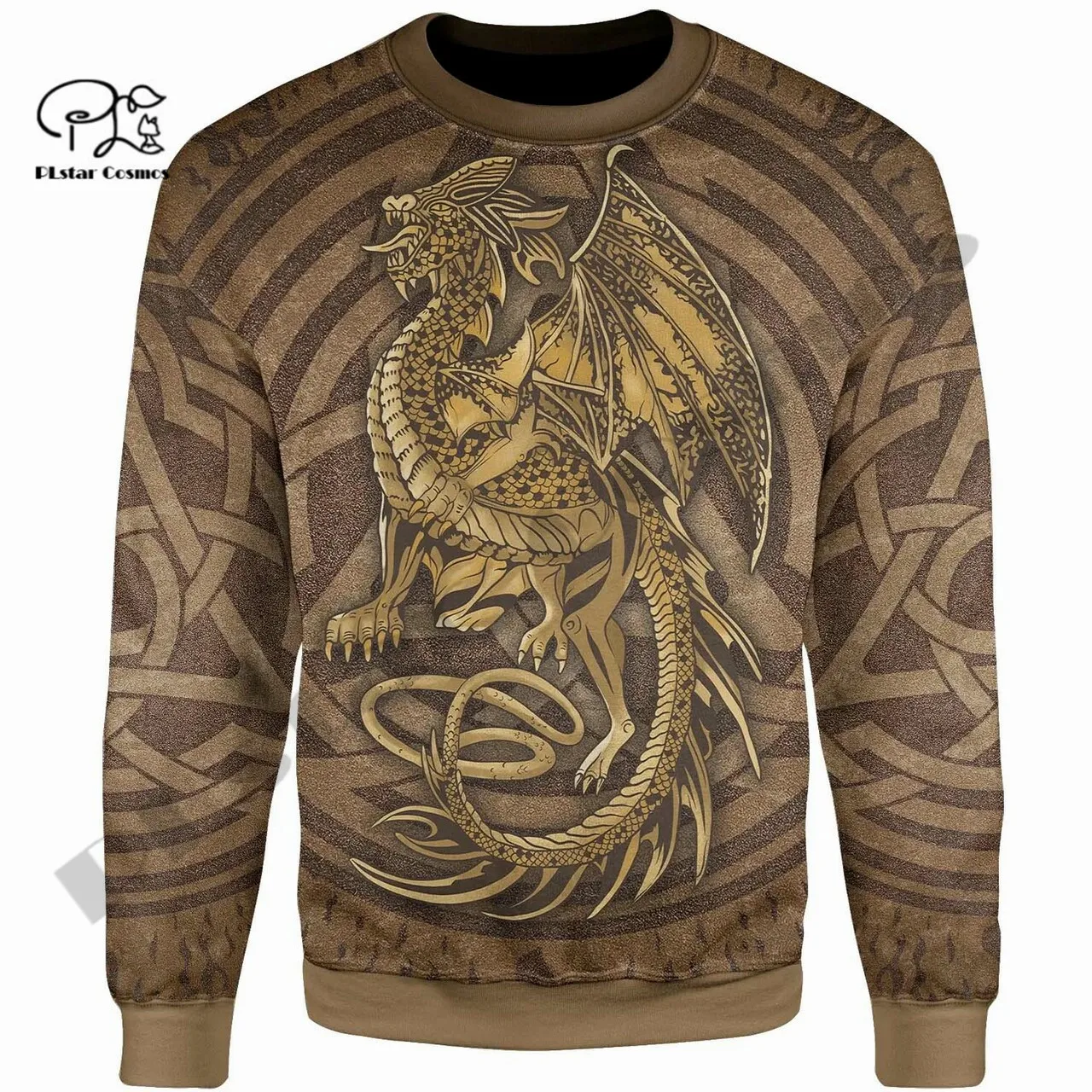 PLstar Cosmos 3DPrint новейший кельтский Дракон винтажный уникальный унисекс