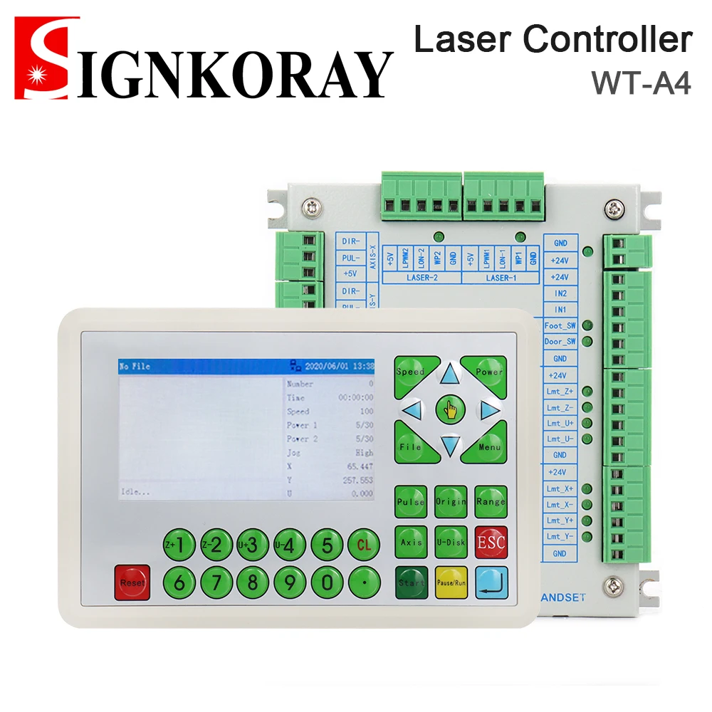 

Лазерный контроллер SIGNKORAY WT-A4 CO2 для лазерной лампы Co2