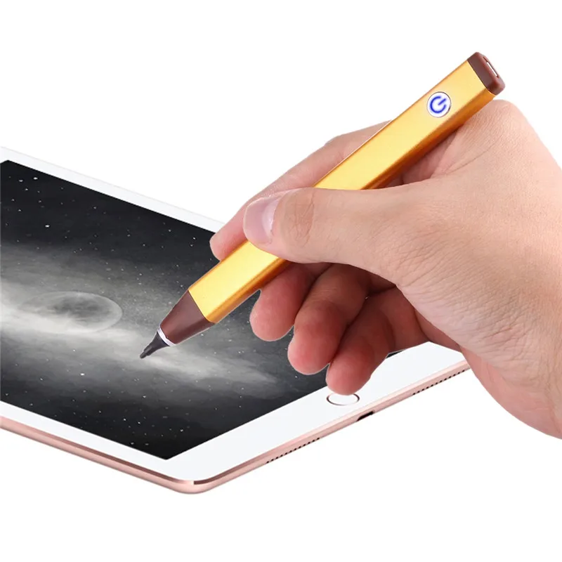 yellow HAWEEL 2,3 мм Сверхтонкий перо активный стилус iPhone стилус для iPhone/iPad наиболее совместимое и наиболее эффективное приложение - Цвета: yellow