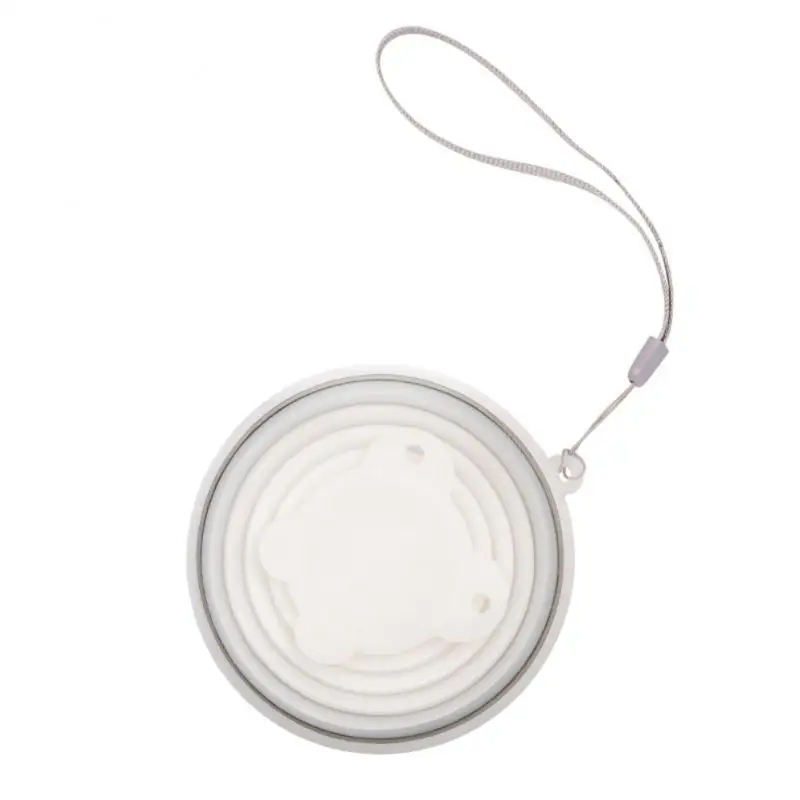 Дорожная чашка 270 мл выдвижные складные чашки из нержавеющей стали и силикона