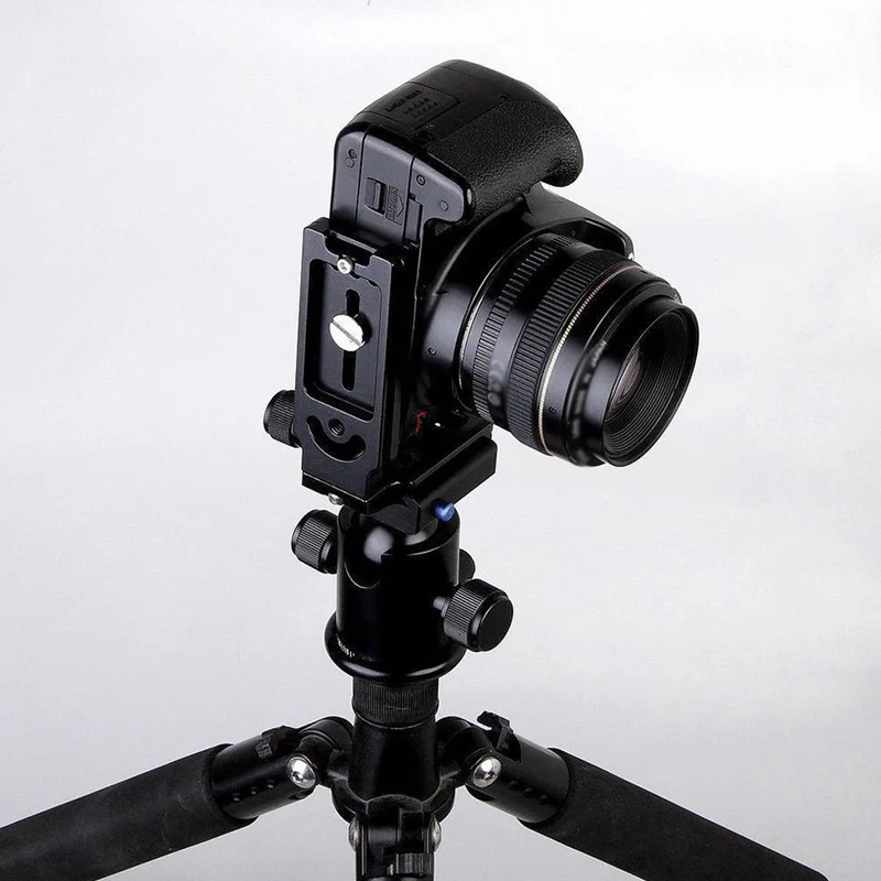Быстросъемная площадка для Canon 70D 60Da 5Ds 6D 7D 5D Mark II/III MPU105 L-образный кронштейн и винт