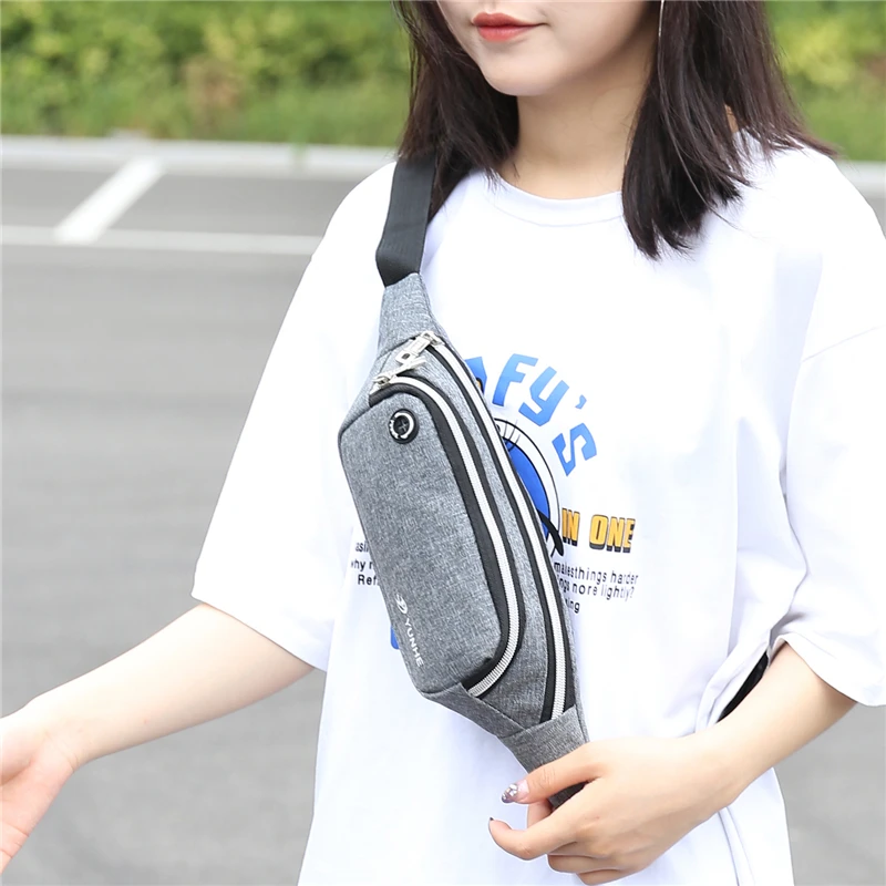 Поясная Сумка унисекс с двумя карманами забавная Сумочка надписью и рисунком