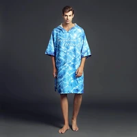 hiturbo microfiber beach poncho towel water enviroment robe water absorbent quick dry for swimming diving