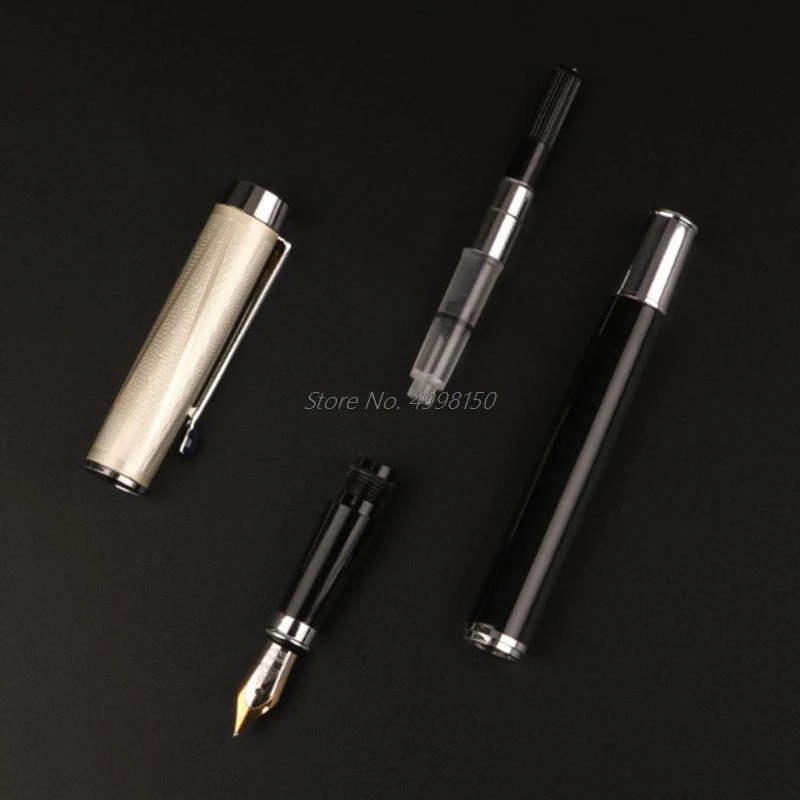 Роскошная металлическая шариковая авторучка деловая Студенческая каллиграфия