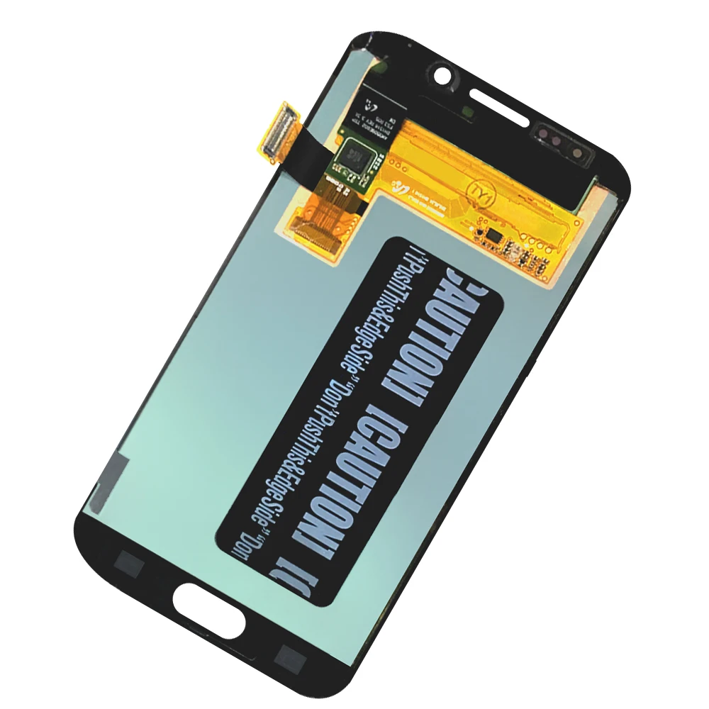 ЖК дисплей 5 1 ''Super AMOLED для SAMSUNG Galaxy s6 edge G925 G925I G925F сенсорный экран с рамкой и