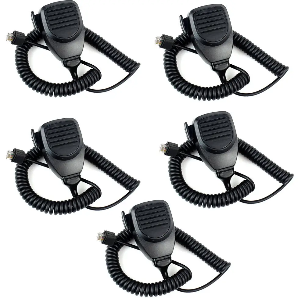 5pcs MT-KMC30 8Pin Mic Microphone for Kenwood TK-730 TK-760 TK-768 TK-830 Mobile Radio