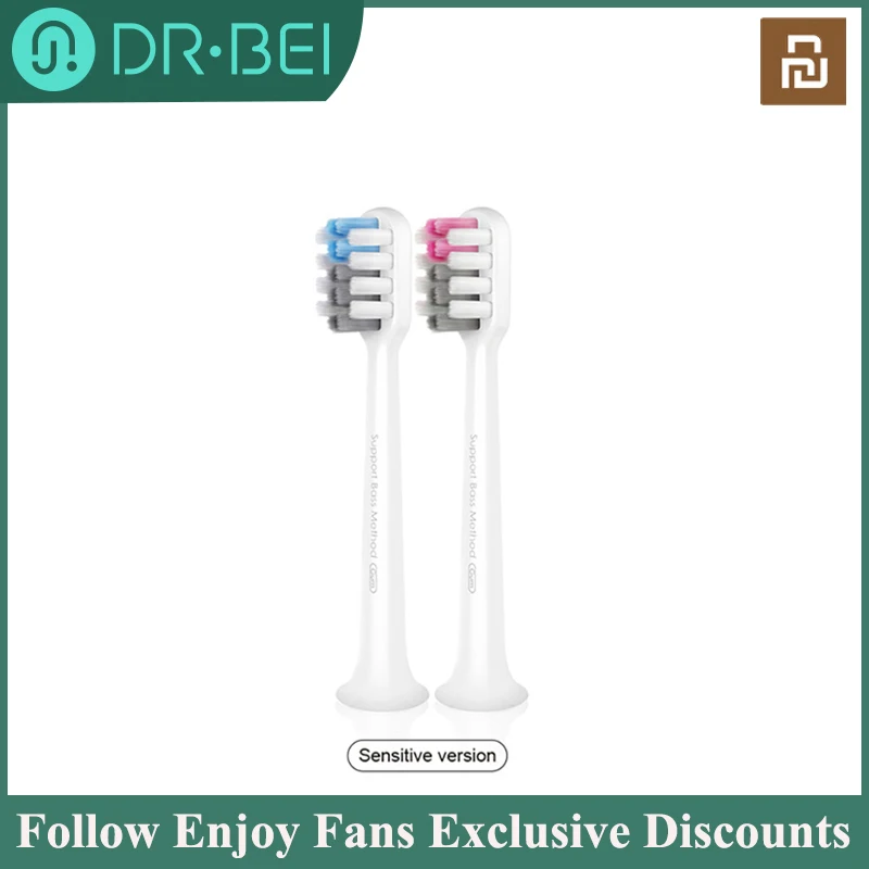 

Насадки для электрической зубной щетки DR · BEI C01, ультразвуковые Сменные чувствительные/чистящие насадки для зубной щетки