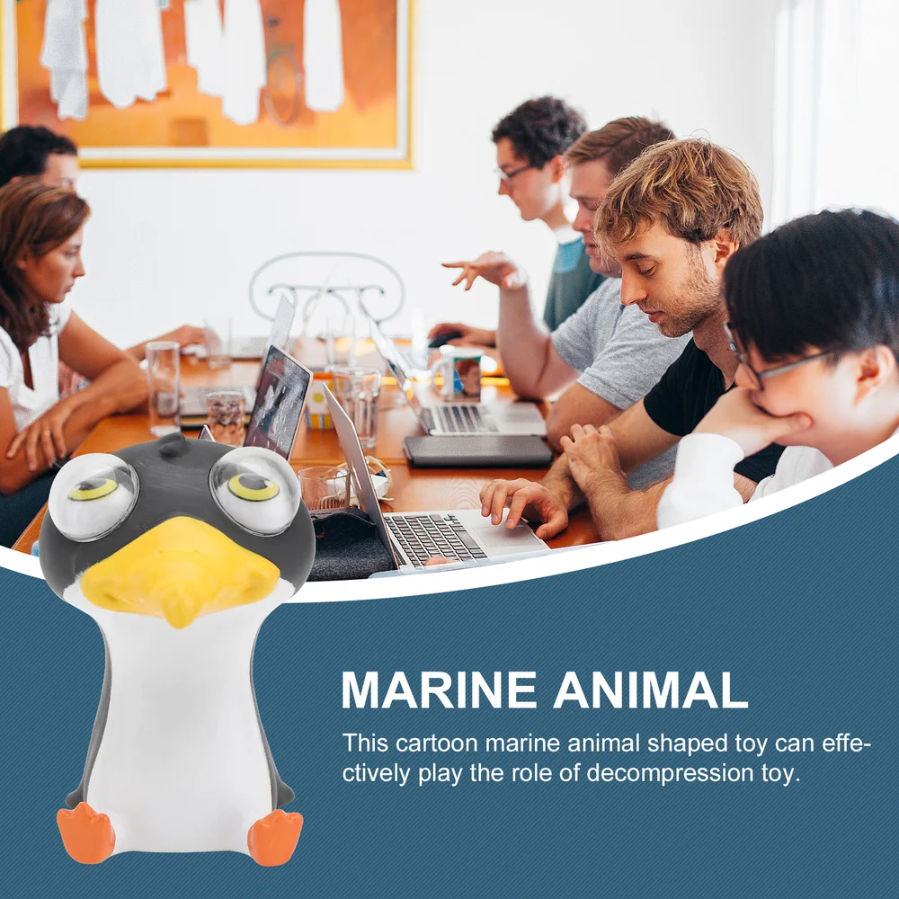 

1PC Cartoon Marine Animal Vent Creative Squeezing Decompression Plaything