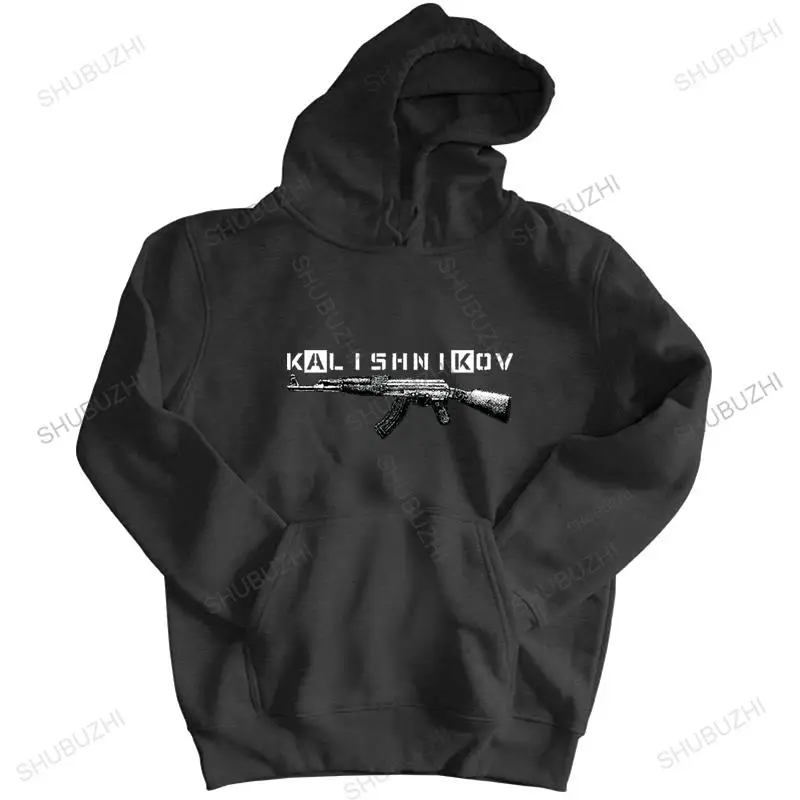 

man cotton jacket zipper shubuzhi Fashion Black hoodie Kalashnikov Ak 47 hoody Soviet Ussr Russian Ak74 Akm 7.62 X 39 hoodies