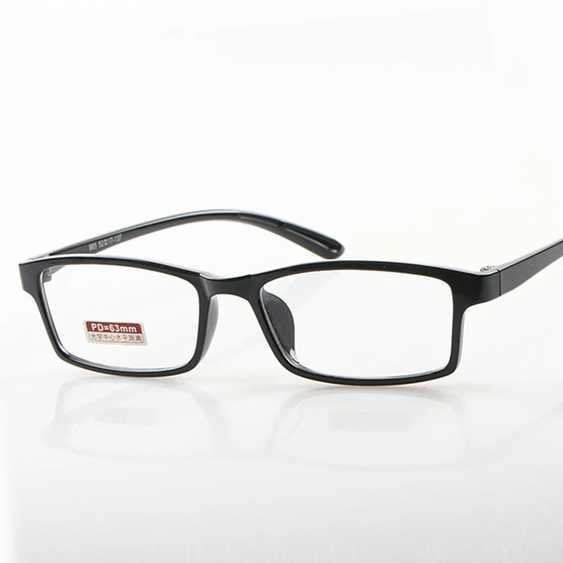 Очки для чтения женские и мужские G608 с черной оправой тонкими линзами |