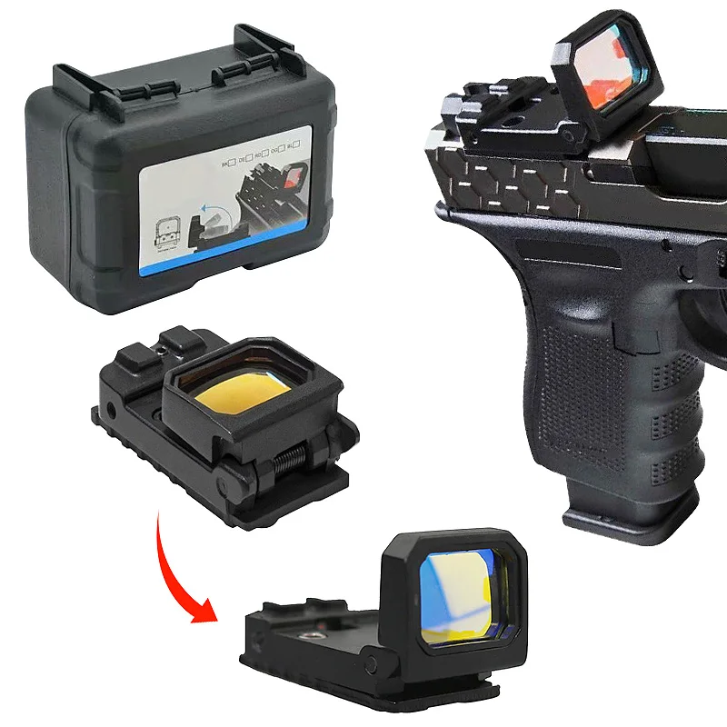 Коллиматор с красной точкой Mini RMR прицел для отражения винтовки подходит планки
