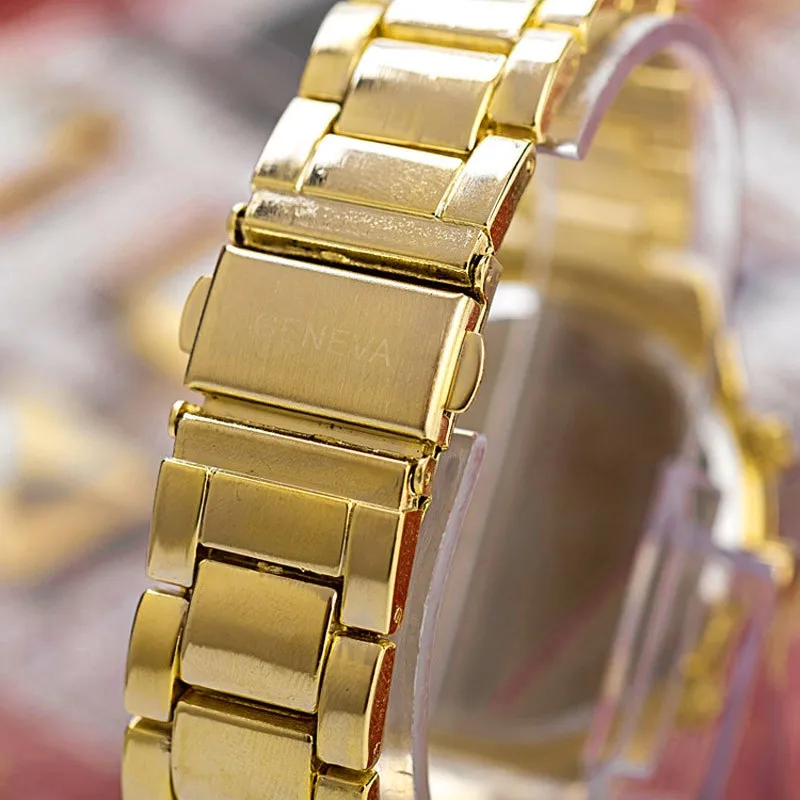 

Luxury Women Crystal Analog Quartz Watch Fashion Ladies Rhinestone Stainless Steel Band Wrist Watch