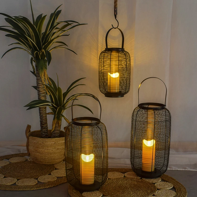 

Lantern Iron Luxury European Candlestick Decoration Vintage Decor Glamour Decor Home Rustic Wedding Swieczka House Decor BJ50ZT