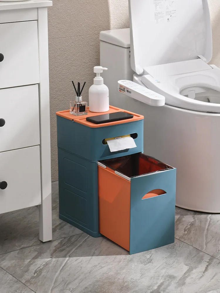 

Europe Luxury Trash Bin For Recycling Bins Bedroom Large Modern Trash Can Garbage Sorting Poubelle Kitchen Storage BD50WB