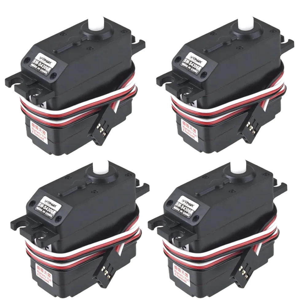 4 шт лот springrc sm s4306r rc servo jr интерфейс непр