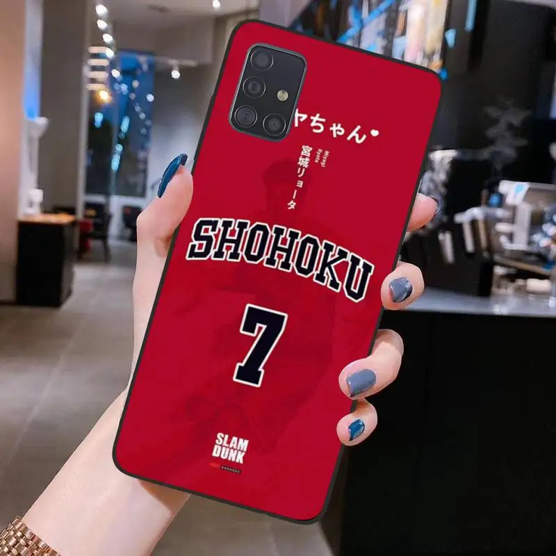 HUAGETOP Slam dunk Аниме Манга мягкий чехол для телефона Обложка Samsung S20 plus Ultra S6 S7 edge S8 S9 S10