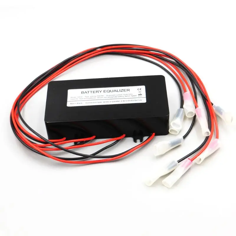 

HA02 Battery Equalizer Batteries Voltage Balance Control Device Balancer Accessories Black