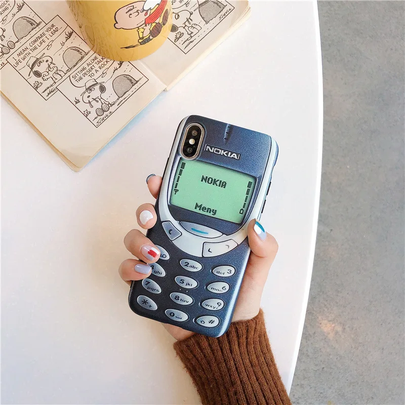 Забавный ТПУ чехол для iPhone 6 6s 7 8 Plus Nokia с рисунком мягкая задняя крышка Apple iPhone11 pro