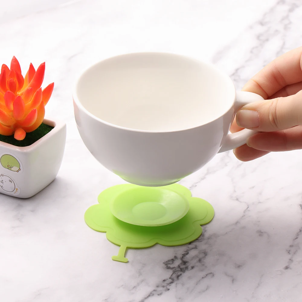 1 шт. двухсторонняя присоска Нескользящие силиконовые подставки для кормления