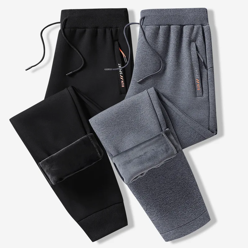 

Зимние плотные теплые флисовые рандомные Спортивные Повседневные тренировочные брюки, Женский размер 6XL 7XL 8XL