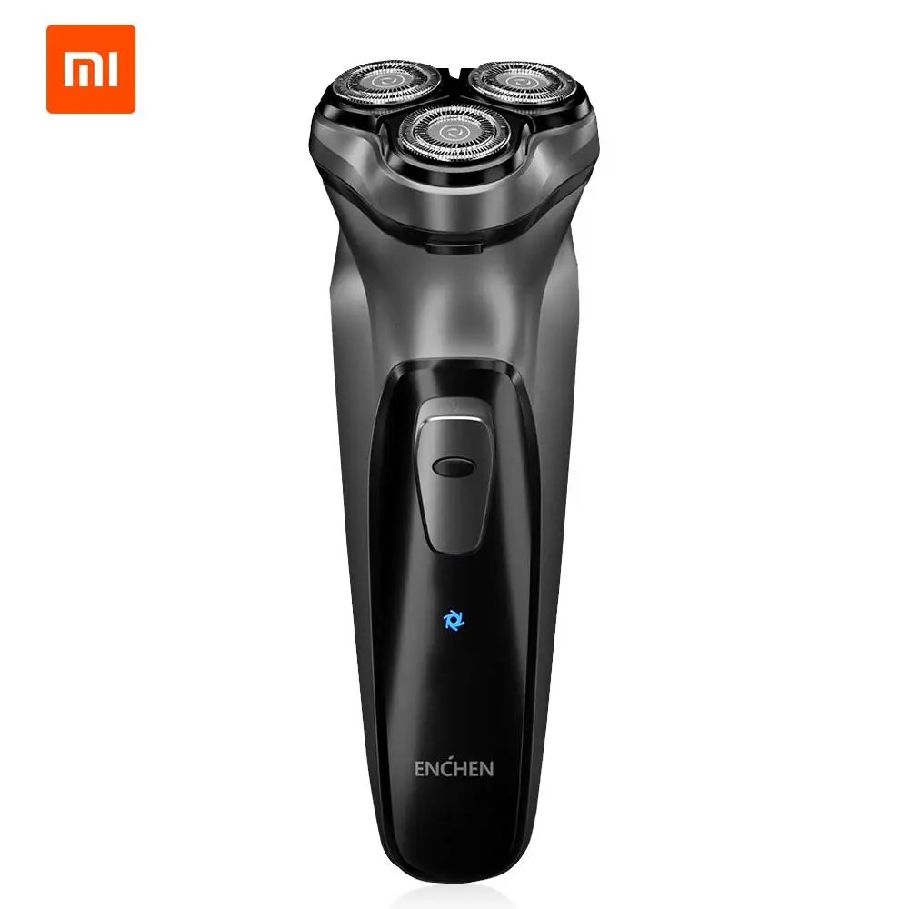 Xiaomi mijia бритва Enchen BlackStone 3D электробритва xiaomi razor Мужская моющаяся type-C USB Перезаряжаемый для бритья машинка для стрижки