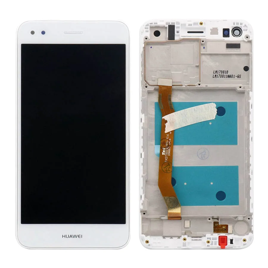 ЖК-дисплей с рамкой для Huawei P9 lite mini сенсорный экран Y6 Pro 2017 L22 TL00 ЖК-экран |