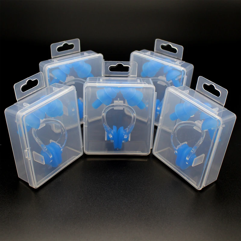 5 коробок = компл Водонепроницаемый плавательный силиконовые ушные затычки для