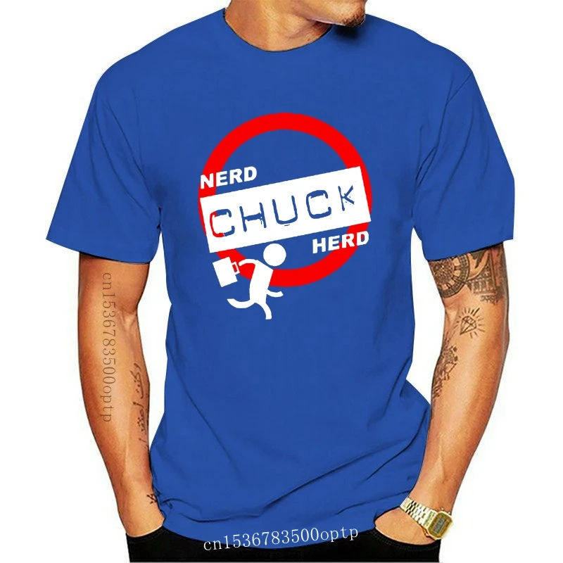 

New Chuck Nerd Herd Symbol Logo T-shirt Size S-3XL