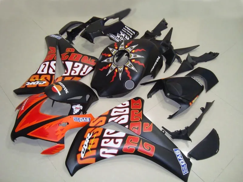 Комплект обтекателей под давлением для CBR1000RR 08 09 10 11 CBR 1000RR 2008 2009 2011 ABS фотонабор +