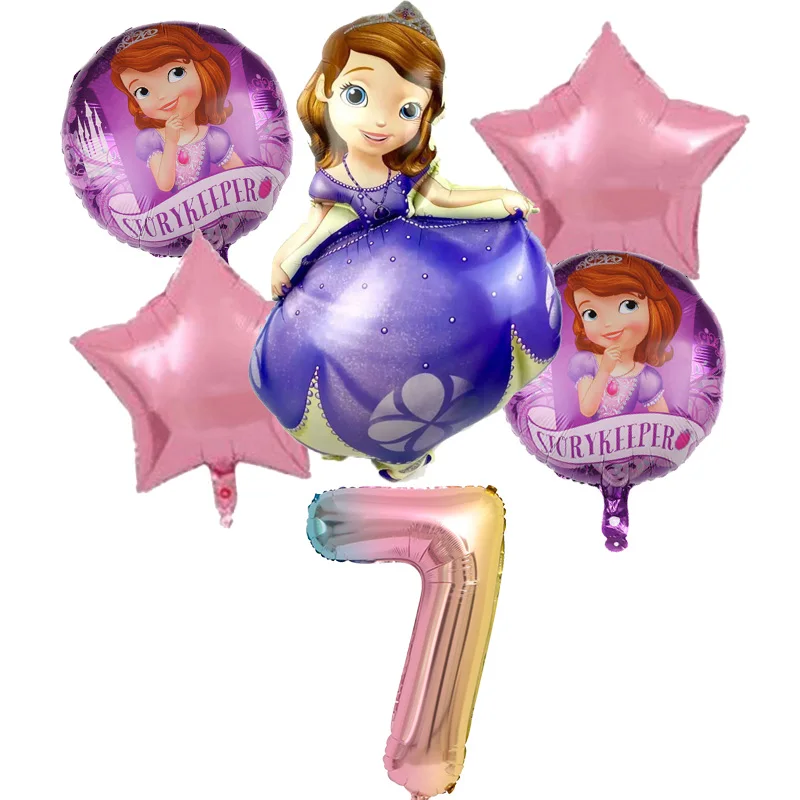 6 шт. гелиевые воздушные шары из алюминиевой фольги | Дом и сад