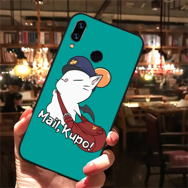 

Final Fantasy Moogle Phone Case For Xiaomi Redmi note Mi Huawei honor P smart 8 9 10 S T 20 30 40 lite Pro x