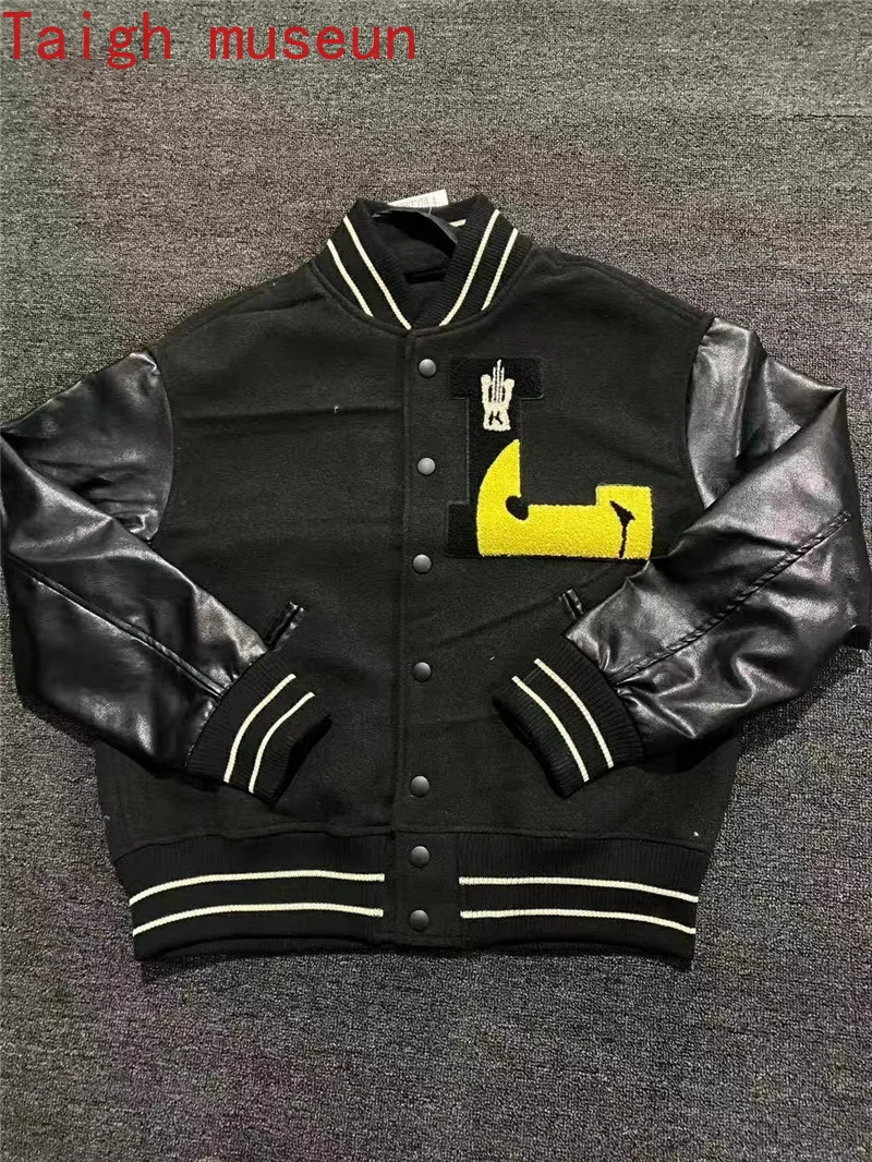 

Best Quality KAPITAL Cardigan Baseball Jacket Men Women 1:1 Coat Leather Sleeve Streetwear Jackets men jacket