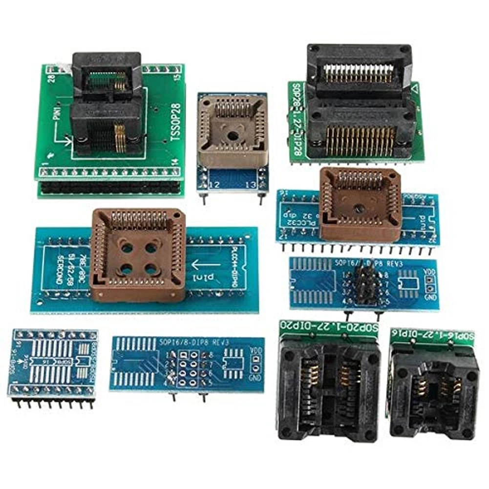 TL866II Плюс Программатор комплект биос Minipro Flash профессиональные аксессуары