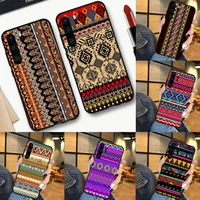 retro artistic pattern color line phone case for huawei nova 2 2i 2s 3i 4 4e 5 plus p10 lite 20 p20 pro honor10