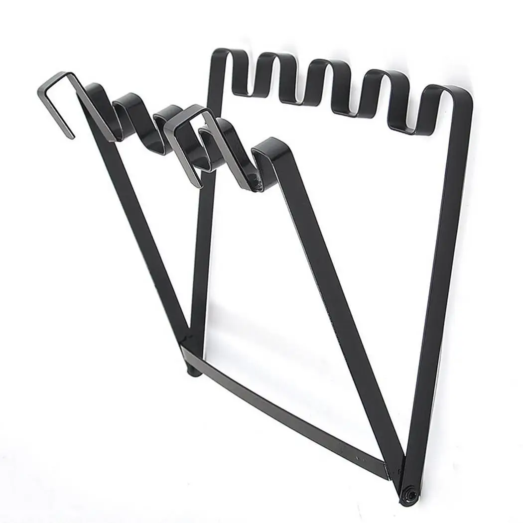 Дверь-назад складной мешок для мусора кронштейн кухня черный белый мусорный