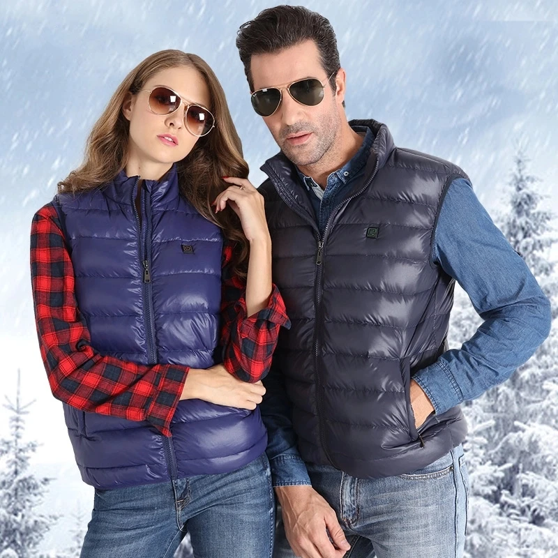 2 штуки и 20% для мужчин женщин зимний USB нагревательный жилет умная батарея