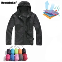 new mens quick dry skin jackets women coats ultra light casual windbreaker waterproof windproof brand clothing sea211