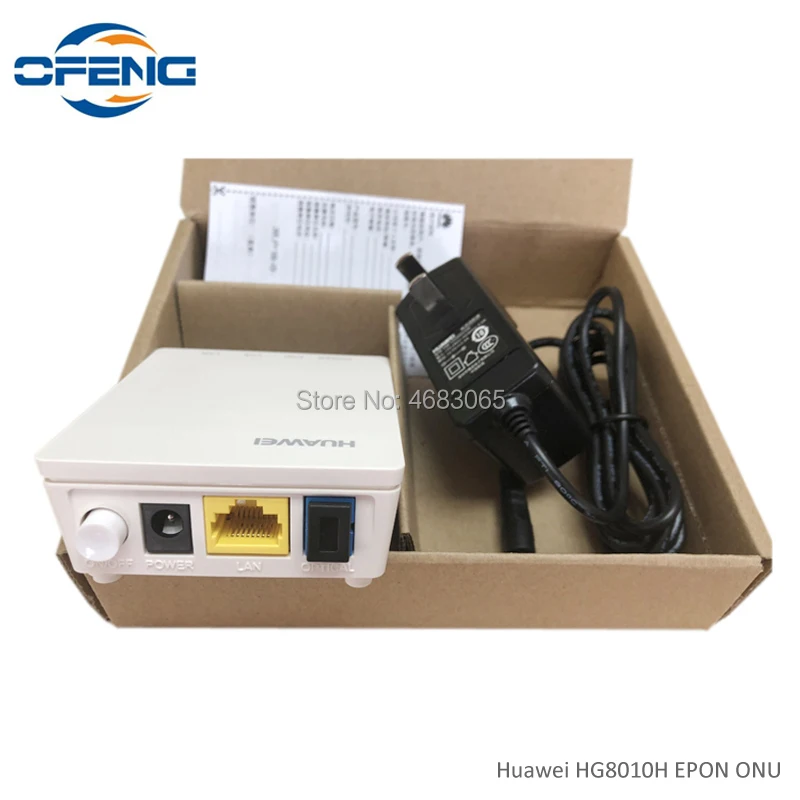 Горячая продажа Huawei EPON HG8010H SC UPC интерфейс ftth ont модем 1GE порт epon onu для