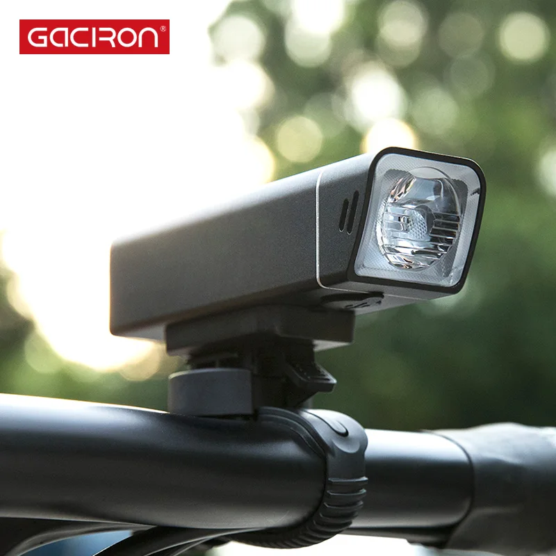 GACIRON V9F 600 люмен велосипедный светильник на голову перезаряжаемый флэш IPX6