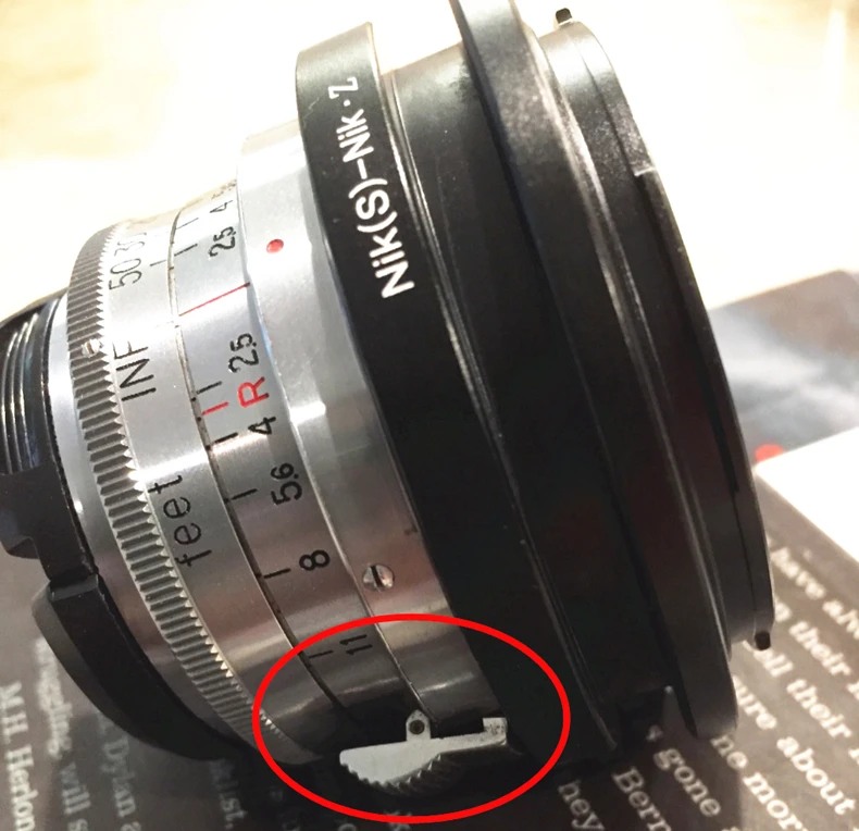 Переходное кольцо для объектива для дальномера Nikon S Contax RF объектив и Canon EOS R eosd RF беззеркальная камера корпус адаптер