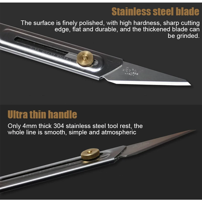 

Blade for hand model of stainless steel art knife grafting hand plaster CK-1 CK-2 Spare Blades Hobby Knife Original Made