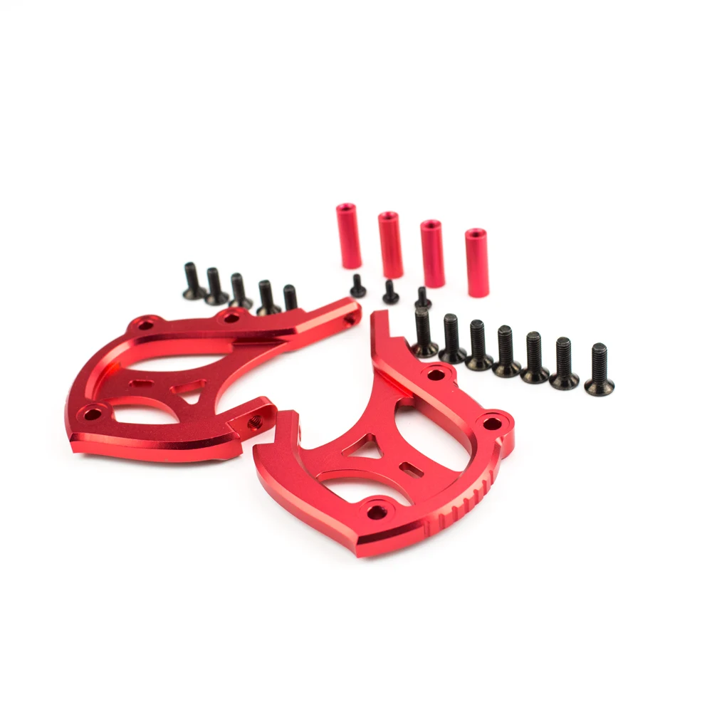 motor mount Emax аккуратно вибрирует, 245 мм/5-дюймовый запасные Запчасти верхней и нижней средняя часть корпуса Батарея и посадочная площадка для Камера винты для крепления - Цвет: motor mount