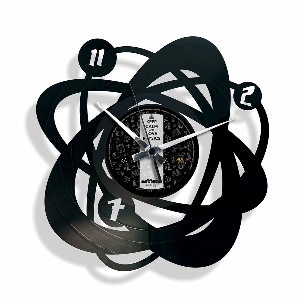 

Настенные часы с компакт-диском Science, виниловые полые 3D Декоративные Подвесные художественные декоративные часы, Классические эксклюзивны...