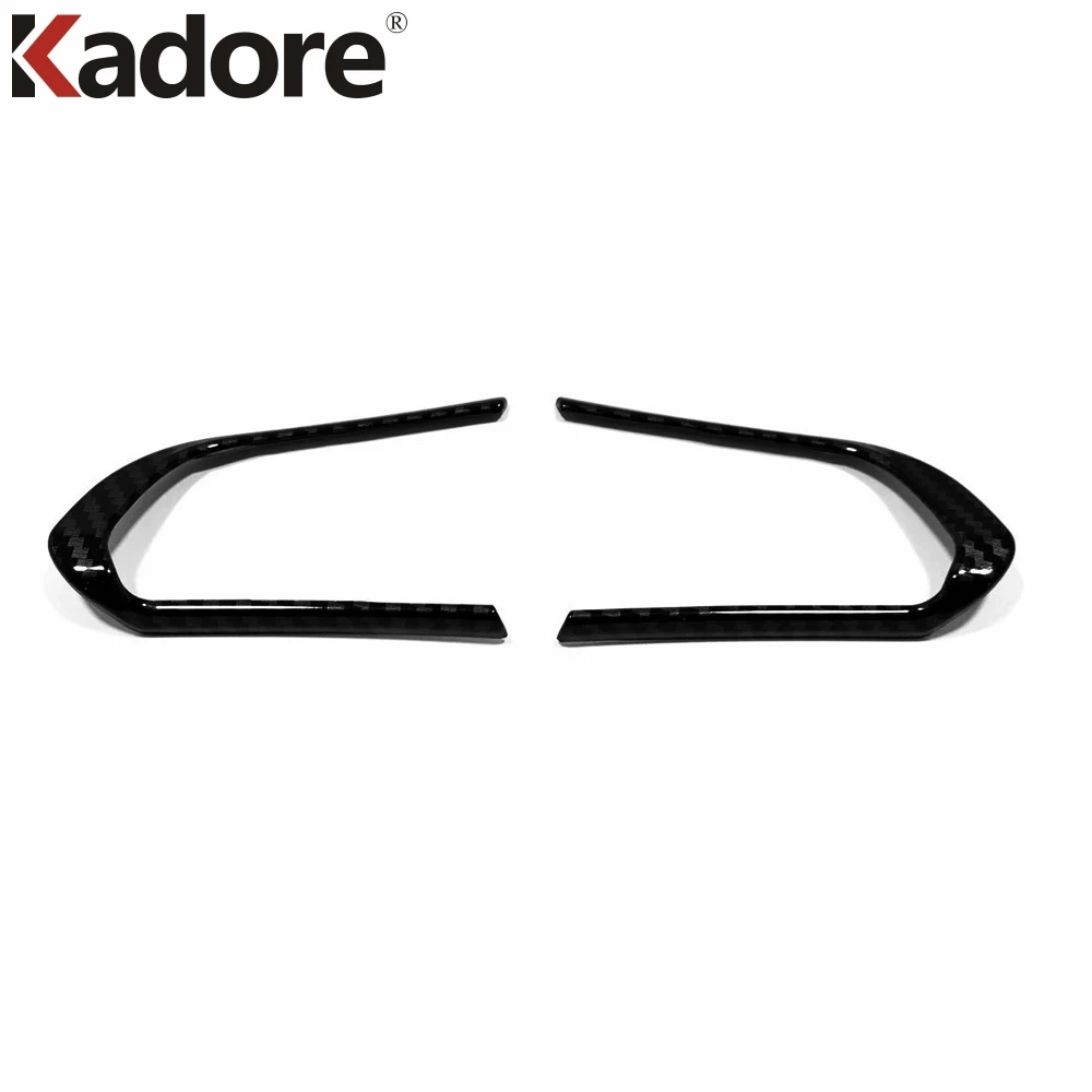 For Mazda CX30 CX-30 2020 2021 ABS Carbon Fiber Car Interior Steering Wheel Cover Trim Frame Covers Sticker Accessories | Автомобили и