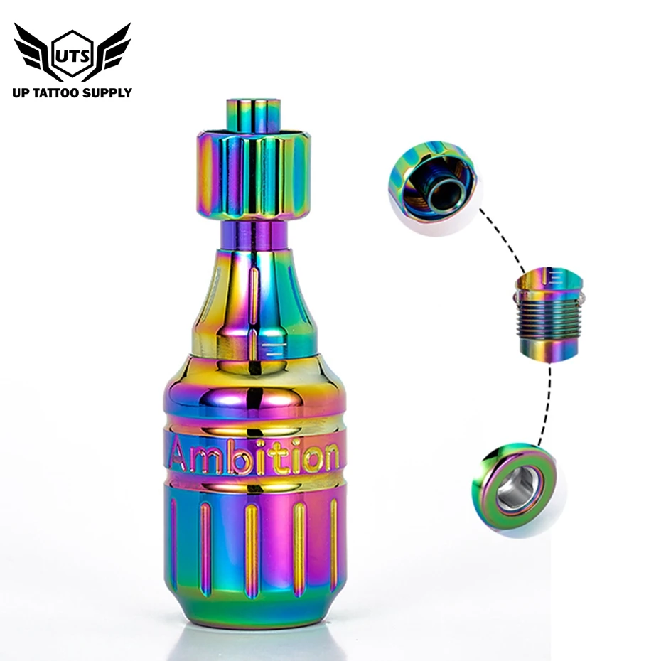 Высококачественные 30 мм ручки для татуировок из нержавеющей стали