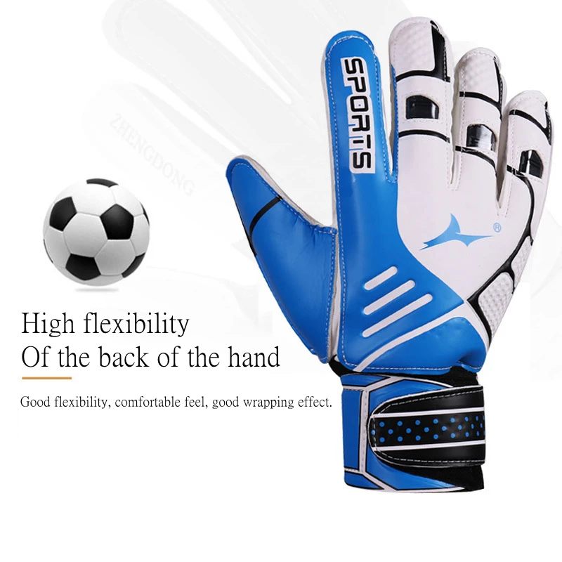 

Kids Football Goalkeeper Gloves Pupil Finger Guard Soccer Gloves Anti-Slip Training Wear Resistant Fingersave for Adult Children