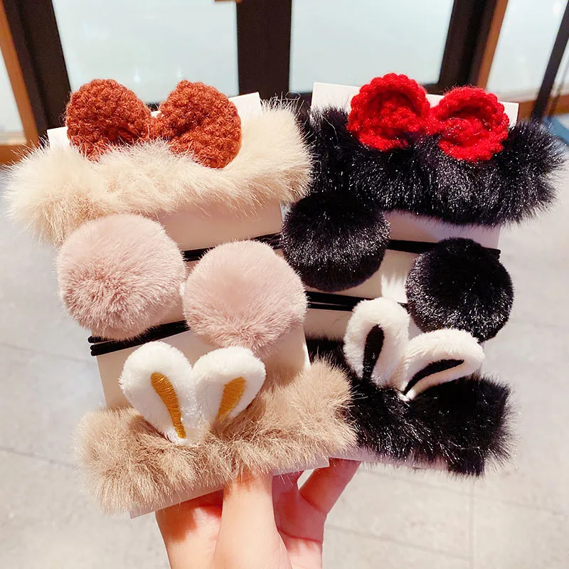 3/4/5 шт./компл. Новинка Модная детская утепленная куртка милые плюшевые домашние