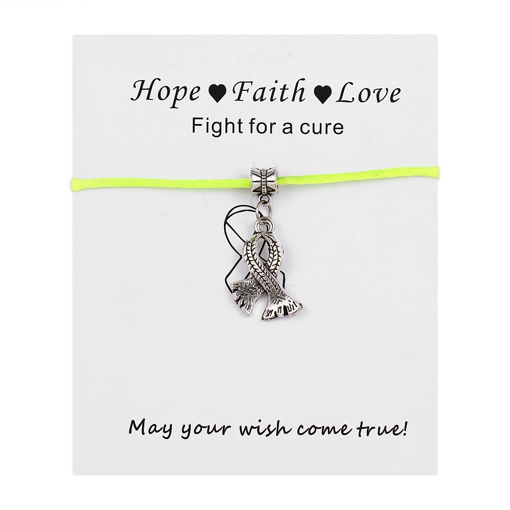 Модные Серебряные Подвески Вера Надежда подвеска Борьба за лечение ювелирные