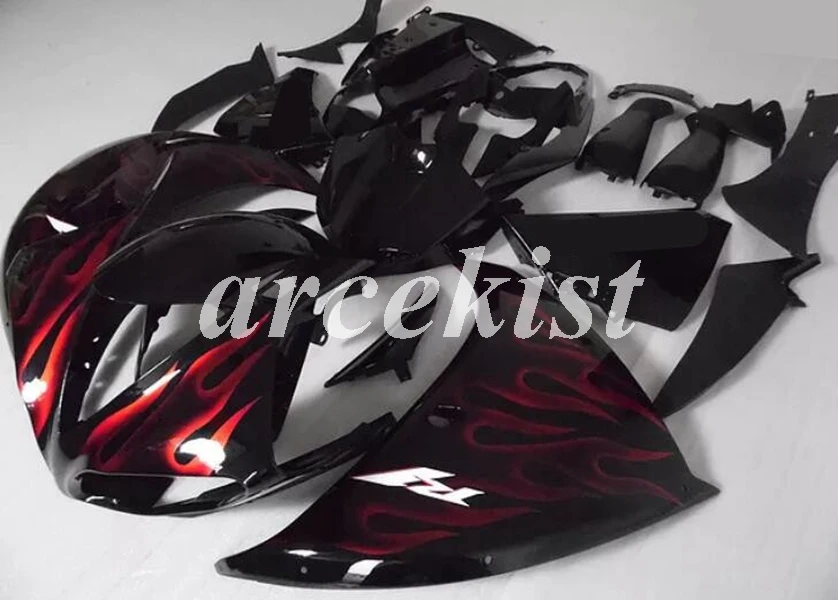 

Инъекций Новый ABS Обтекатели комплект подходит для YAMAHA YZF-R1 R1 2009 2010 2011 2012 2013 2014 YZF1000 09, 10, 11, 12, 13, 14, огненно-красный